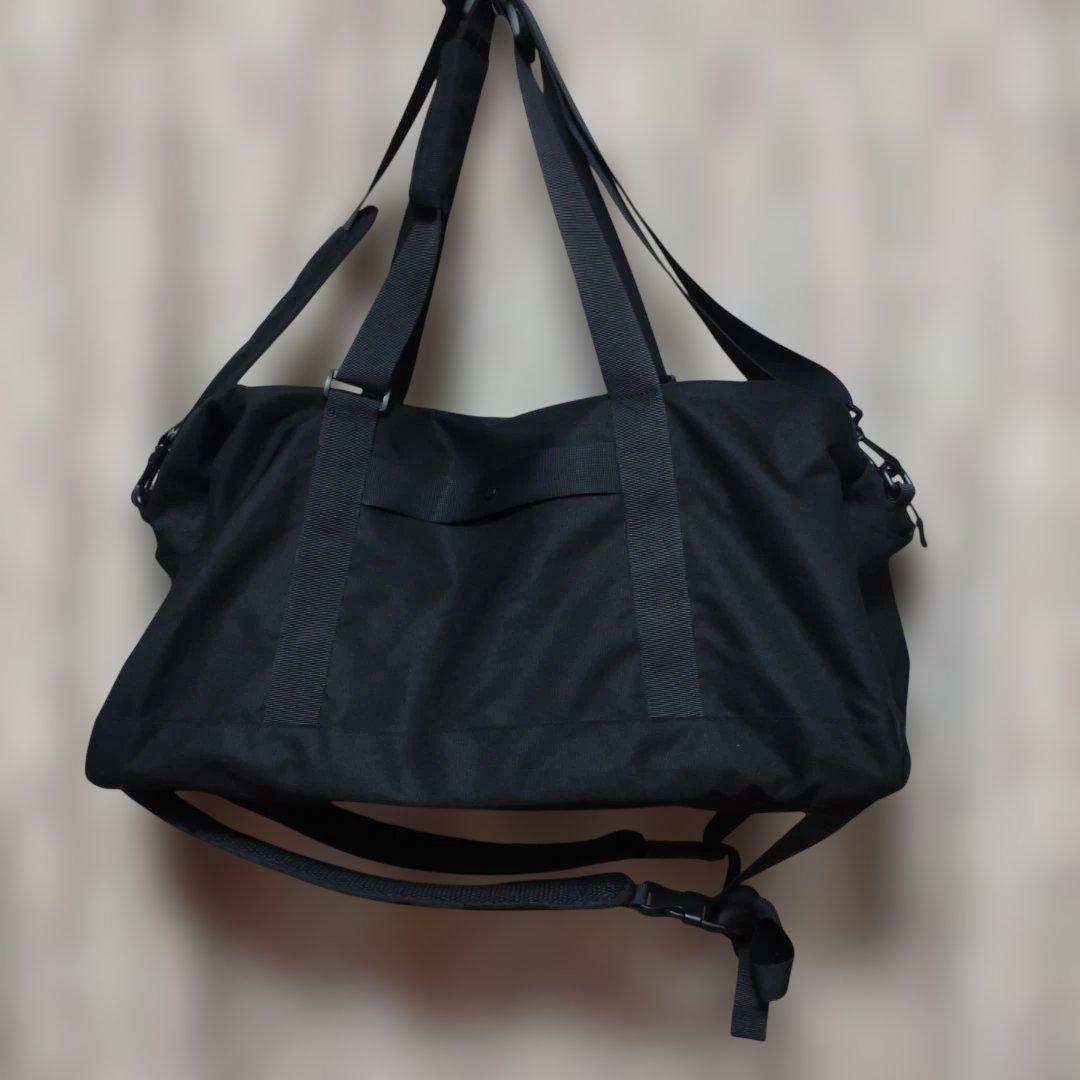 ◆L.R.M. ◆軽量大容量肩掛け紐付3waysボストンバッグ、リュックサック