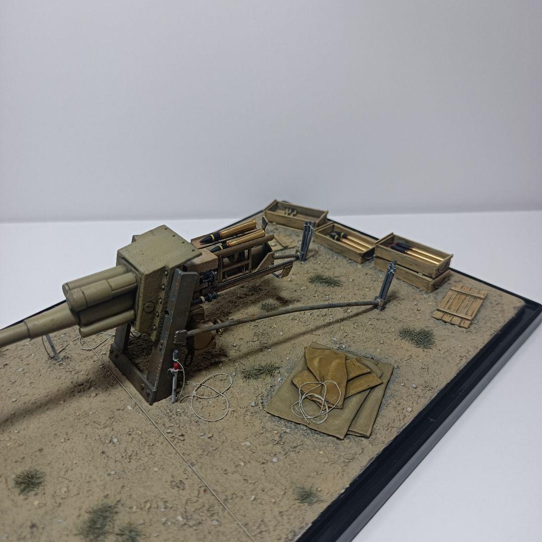 1/35 ファインモールド　五式中戦車チリ　五式七糎半戦車砲(長)I型　完成品