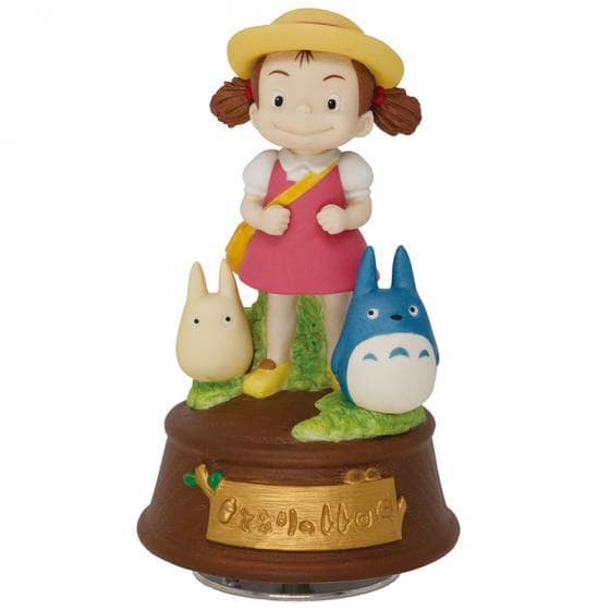 【 新品・未使用 】となりのトトロ 磁器オルゴール メイちゃんとおさんぽ ジブリ