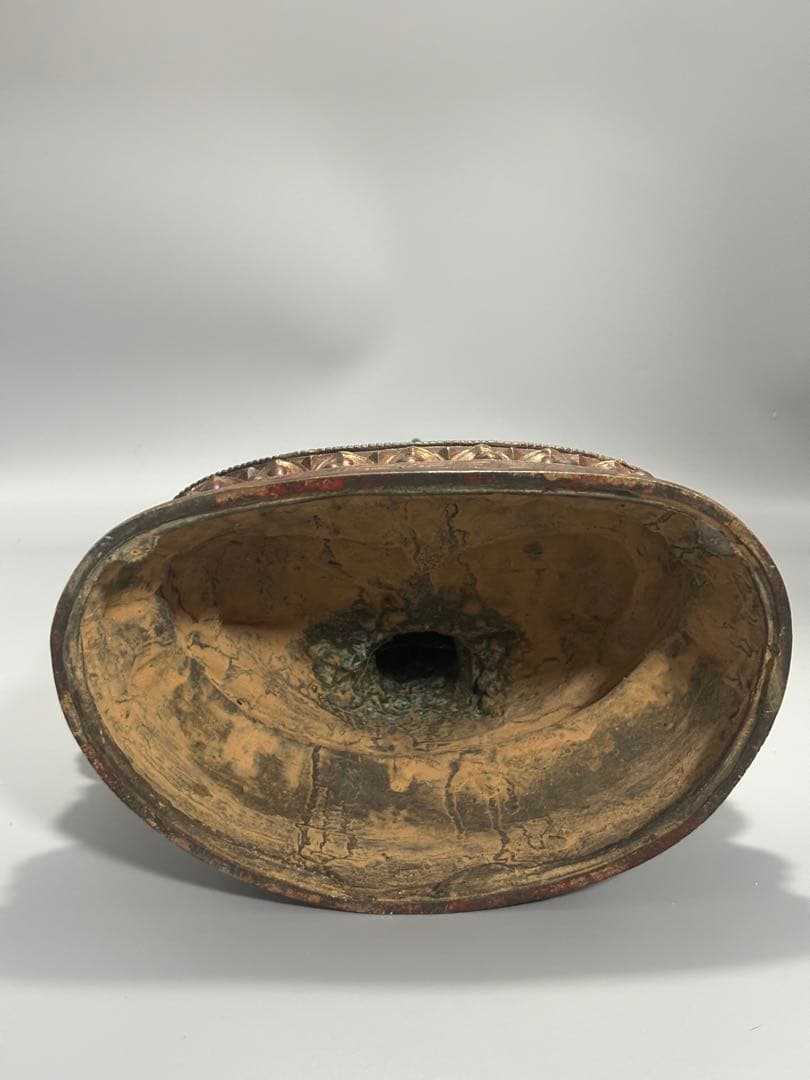 (期間セール)仏教古美術 純銅静座観音 四腕観音仏像文化遺産 文化財仏像伝承