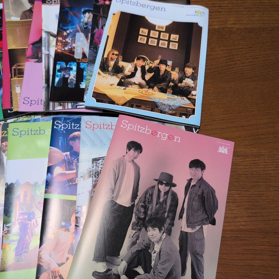 スピッツ会報誌「Spitzbergen」 27冊セット＋専用バインダー1冊