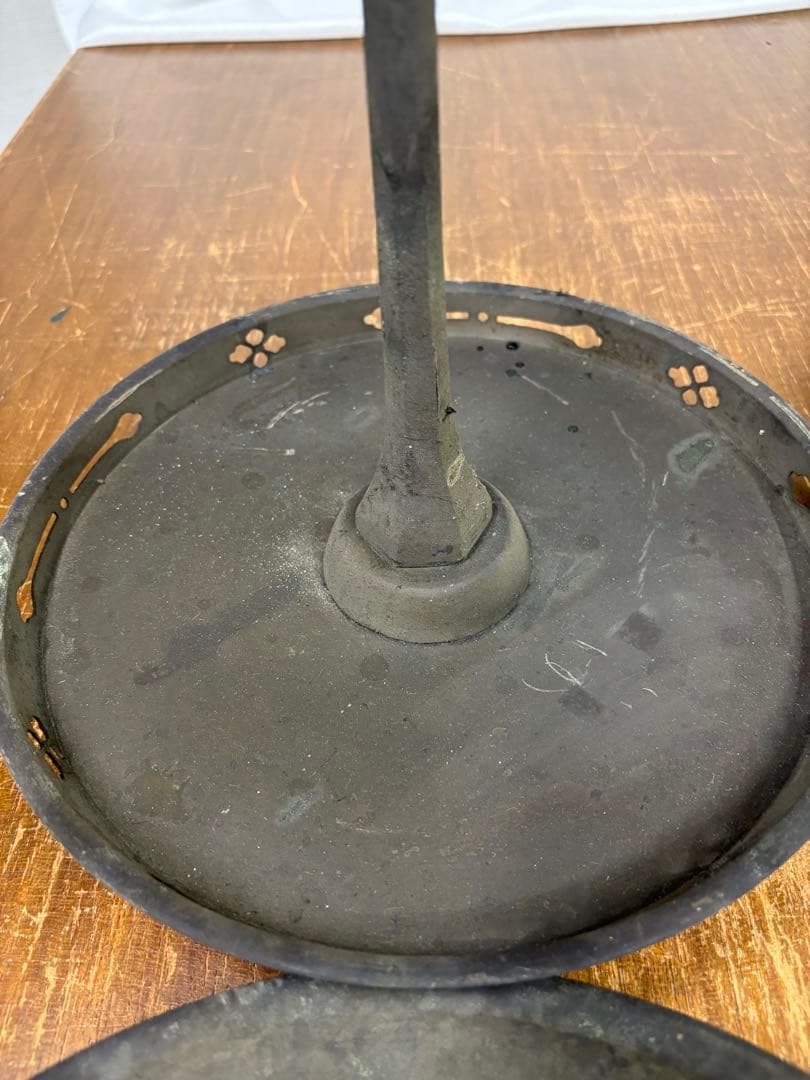 燭台　一対二本　アンティーク　骨董 レトロ まとめて4本