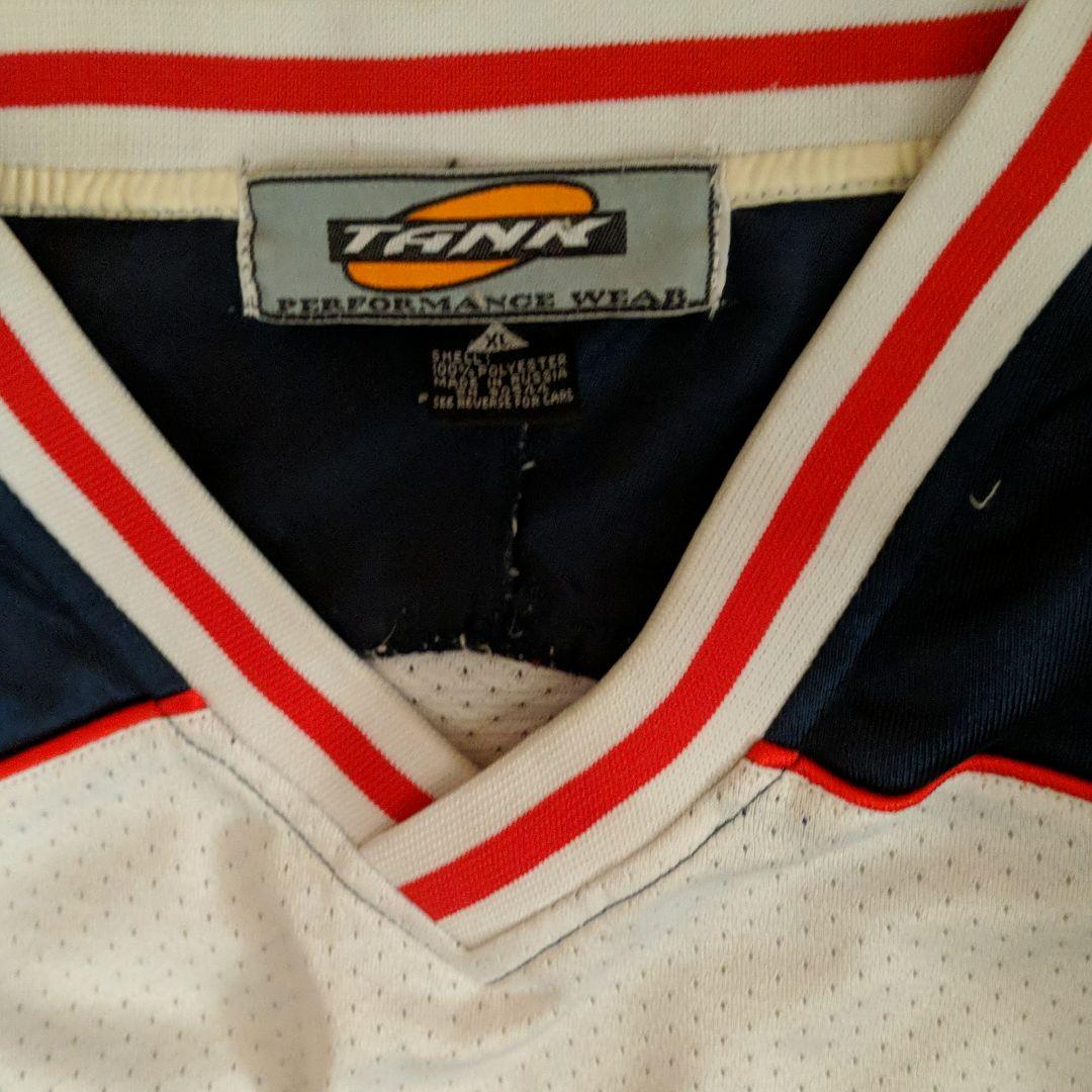 【上下セット／ＡＴＬＡNＴＡ】ホワイト＆ネイビーメンズジャージ