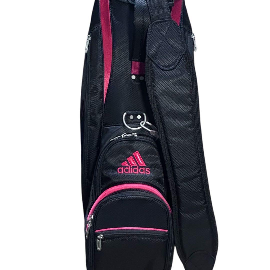 adidas キャディバッグ 軽量モデル 美品 ブラック naonao