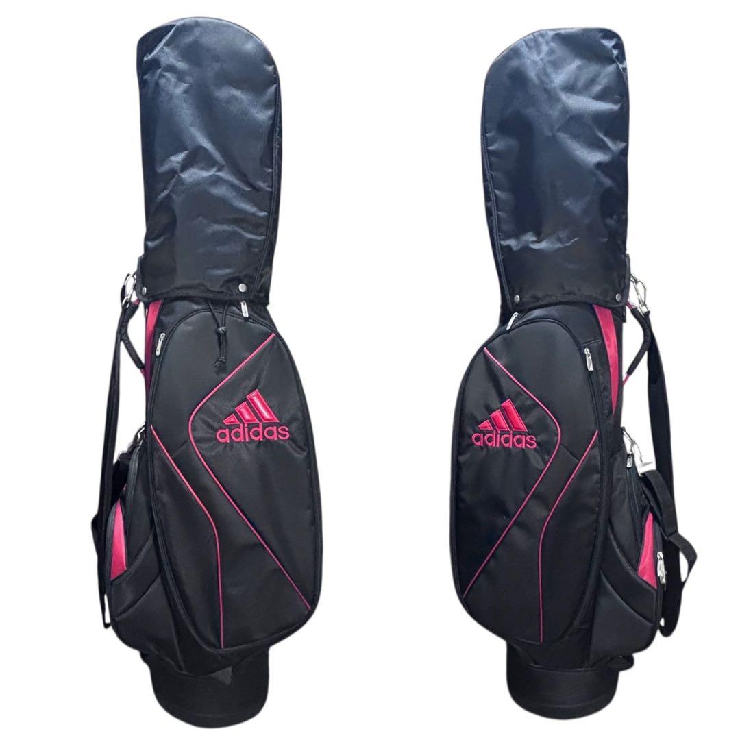 adidas キャディバッグ 軽量モデル 美品 ブラック naonao