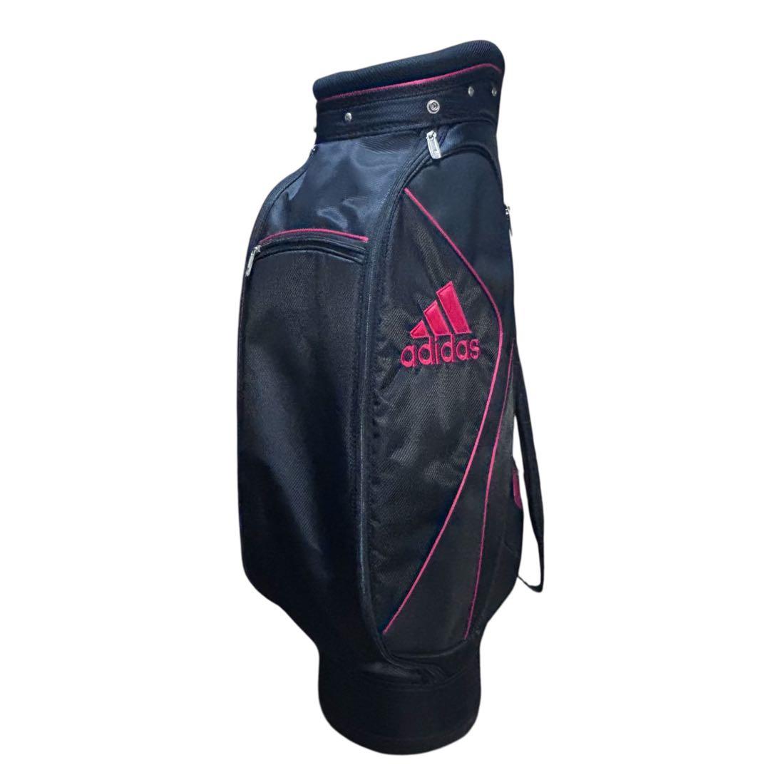 adidas キャディバッグ 軽量モデル 美品 ブラック naonao