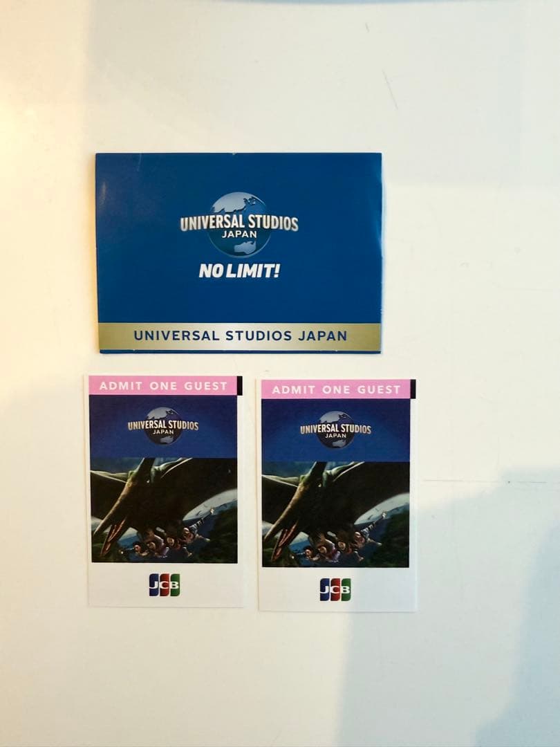 ユニバーサルスタジオジャパン入場券2枚