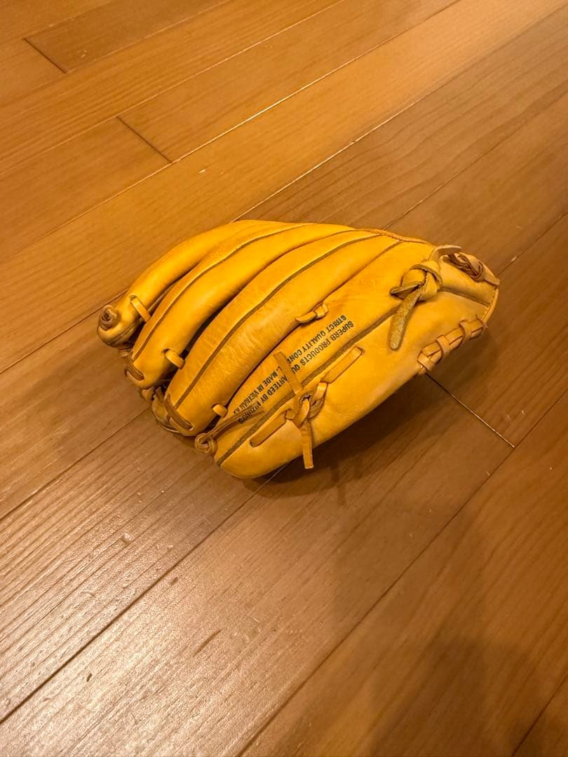 Mizuno 軟式グローブ イエロー