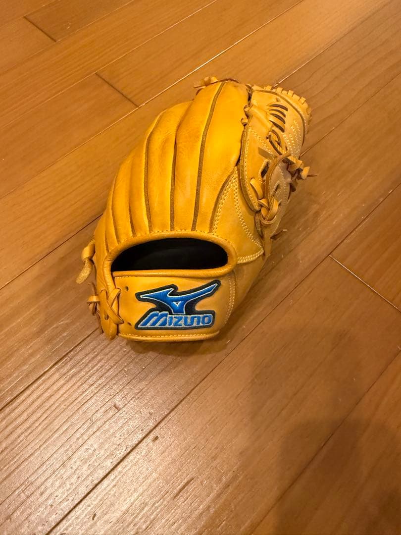 Mizuno 軟式グローブ イエロー