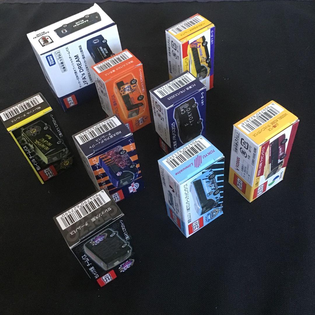 トミカ JFA's DREAM Ｊリーグチームバス 9個セット