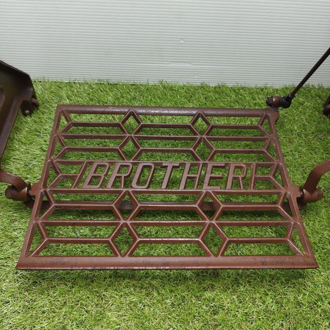 ブラザー ミシン台　足踏みミシン　ミシンフレーム アンティーク