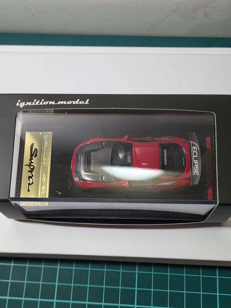 東京オートサロン限定Tarmac ignition model スープラ1/64