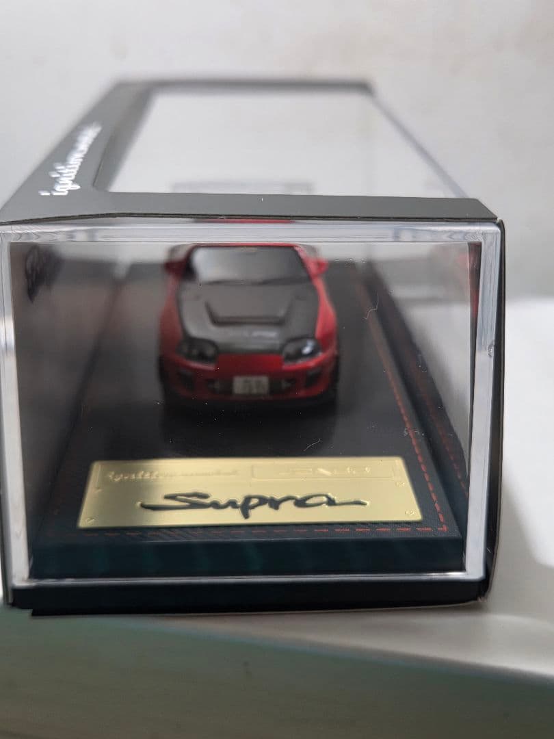 東京オートサロン限定Tarmac ignition model スープラ1/64