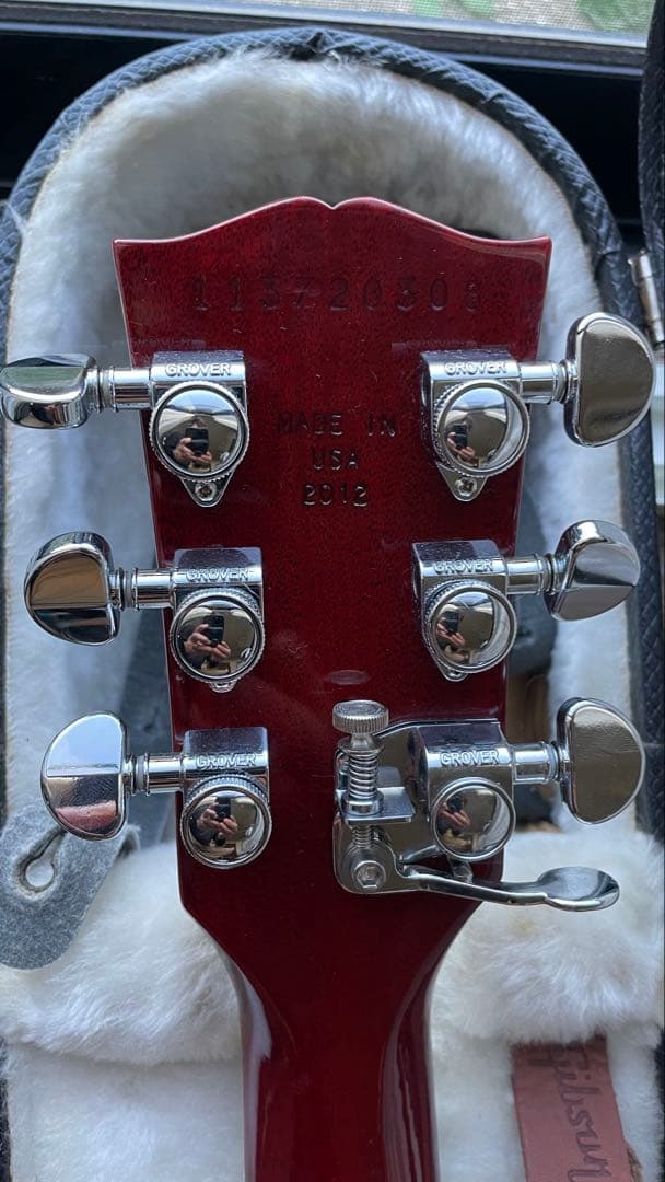 Gibsonレスポール　ワンオーナー 社外自動チューニングマシンお付けします。