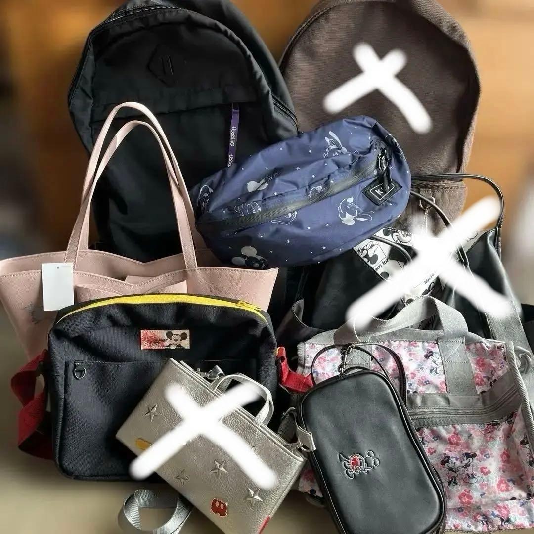 ディズニー　リュック　バック類　7点セット　バラ売り可