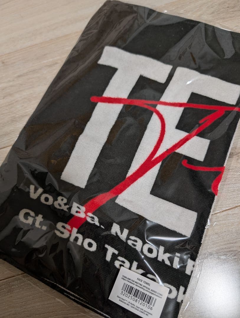 TENBLANK 4点グッズ！ TシャツL＆タオル&CAP＆ステッカーセット