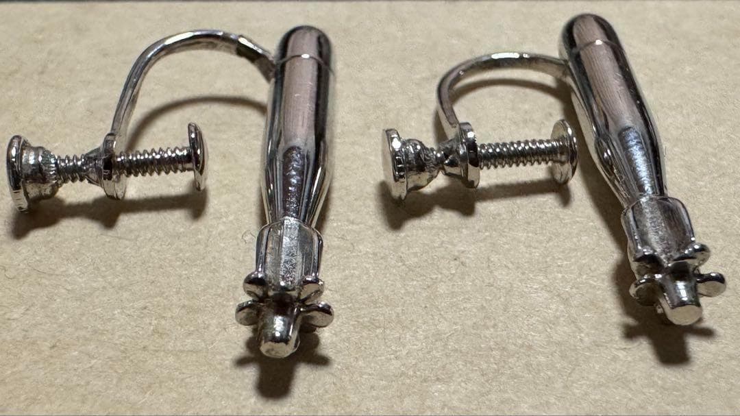 米軍 実物 SWEETHEART JEWELRY 魚雷イヤリング