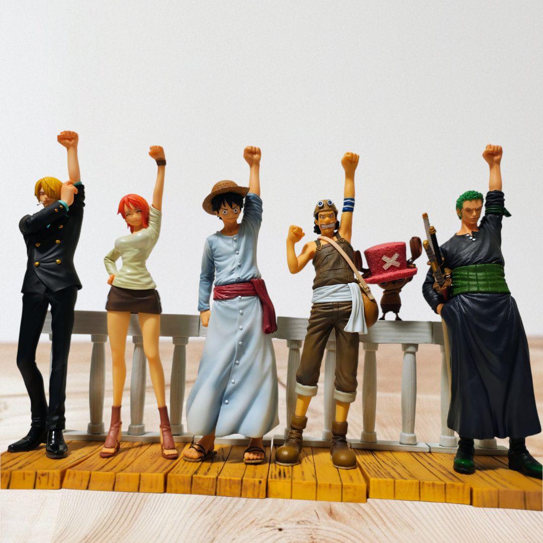 麦わらの一味 ドラマティックショーケース 6体セット