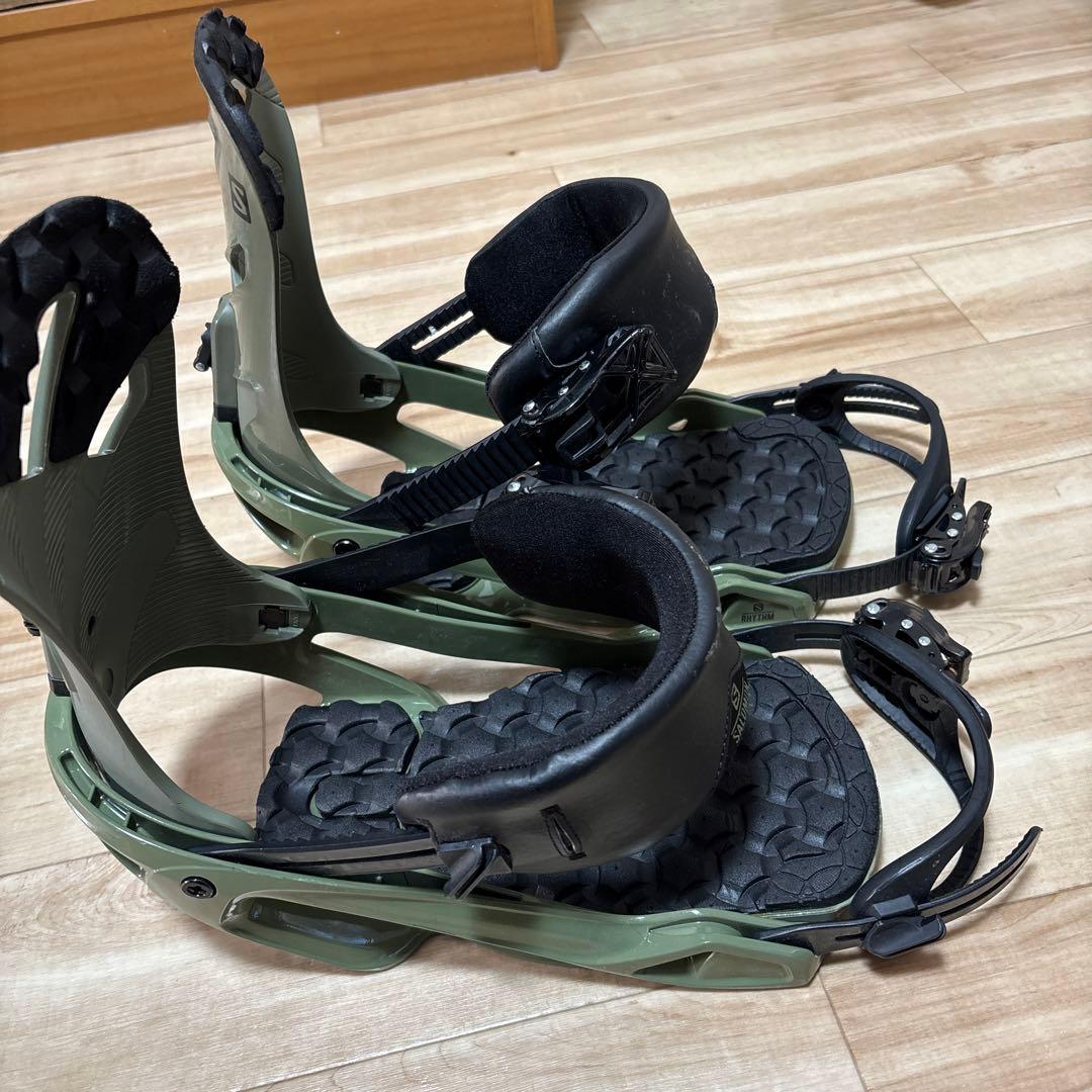 Salomon スノーボードビンディング オリーブグリーン