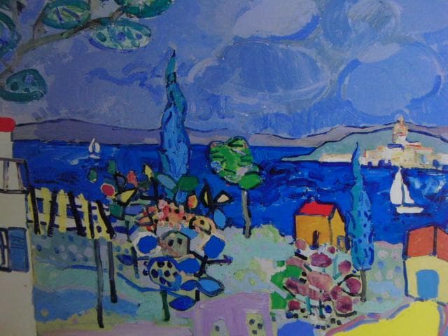 ポール・アイズピリ、『サン・トロペ』、希少な画集より