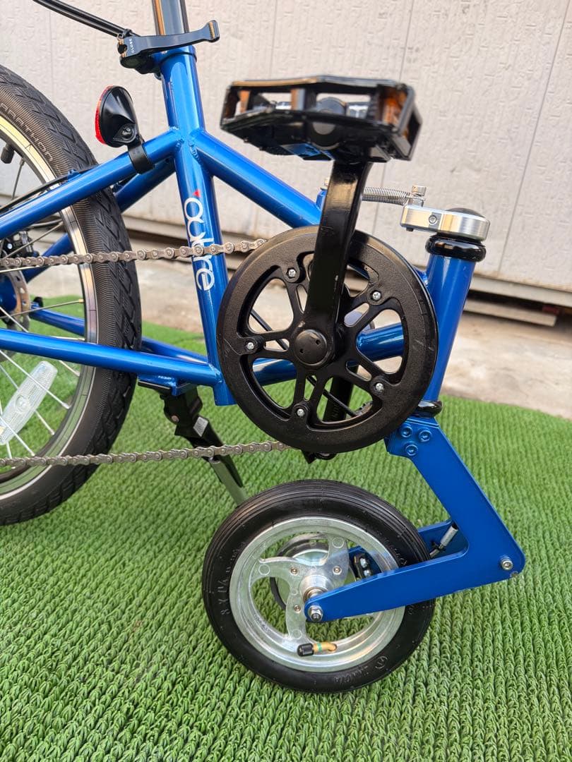 outre アウトレ 自転車 1.5輪車 ONE POINT FIVE ブルー