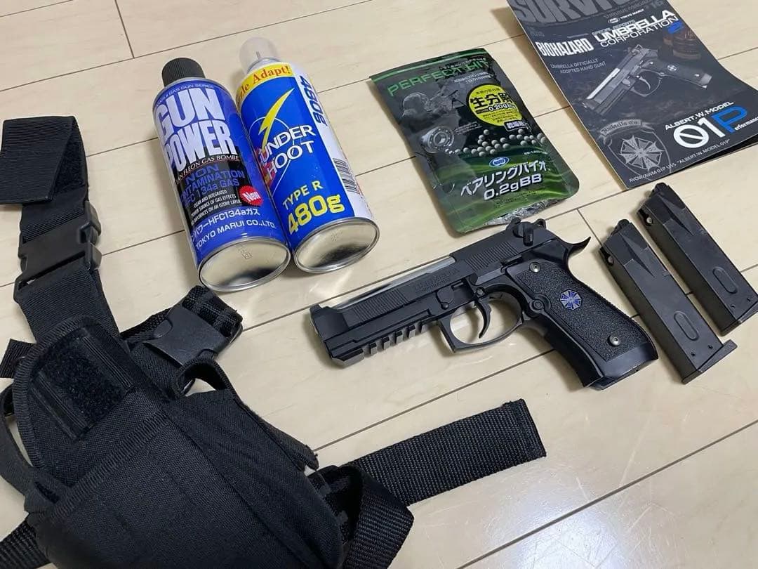 東京マルイ ガスガン 01P バイオハザード アルバート.Ｗ.モデル