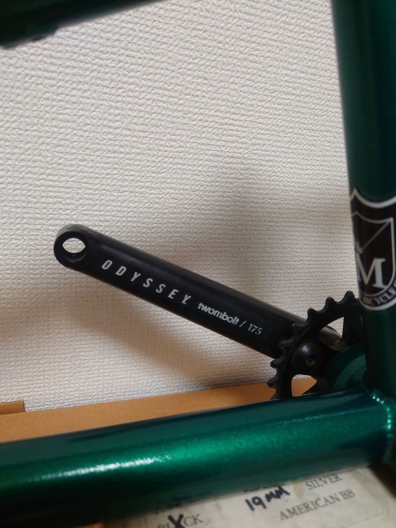 値下げしました！S&M ATF 20.5 クランク付きBMXフレーム