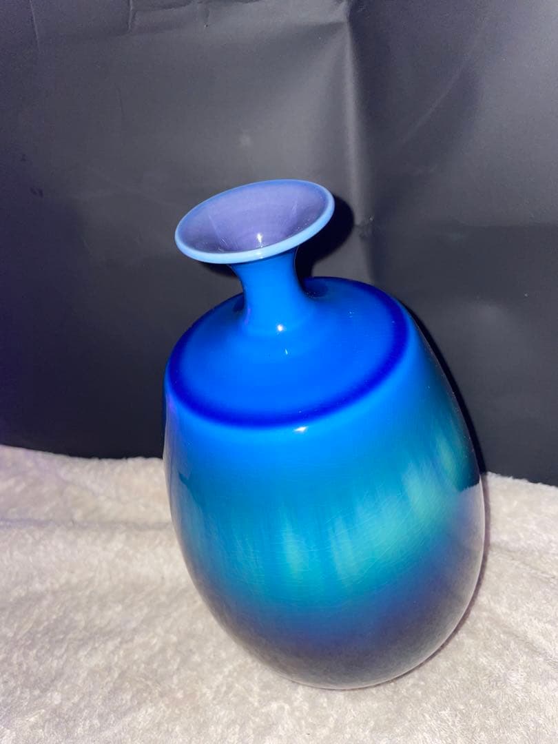 人間国宝　三代　徳田八十吉　壺