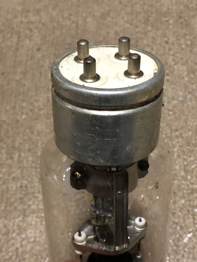 発振電球　真空管　川西真空管製　昭和18年製 旧大日本帝国海軍