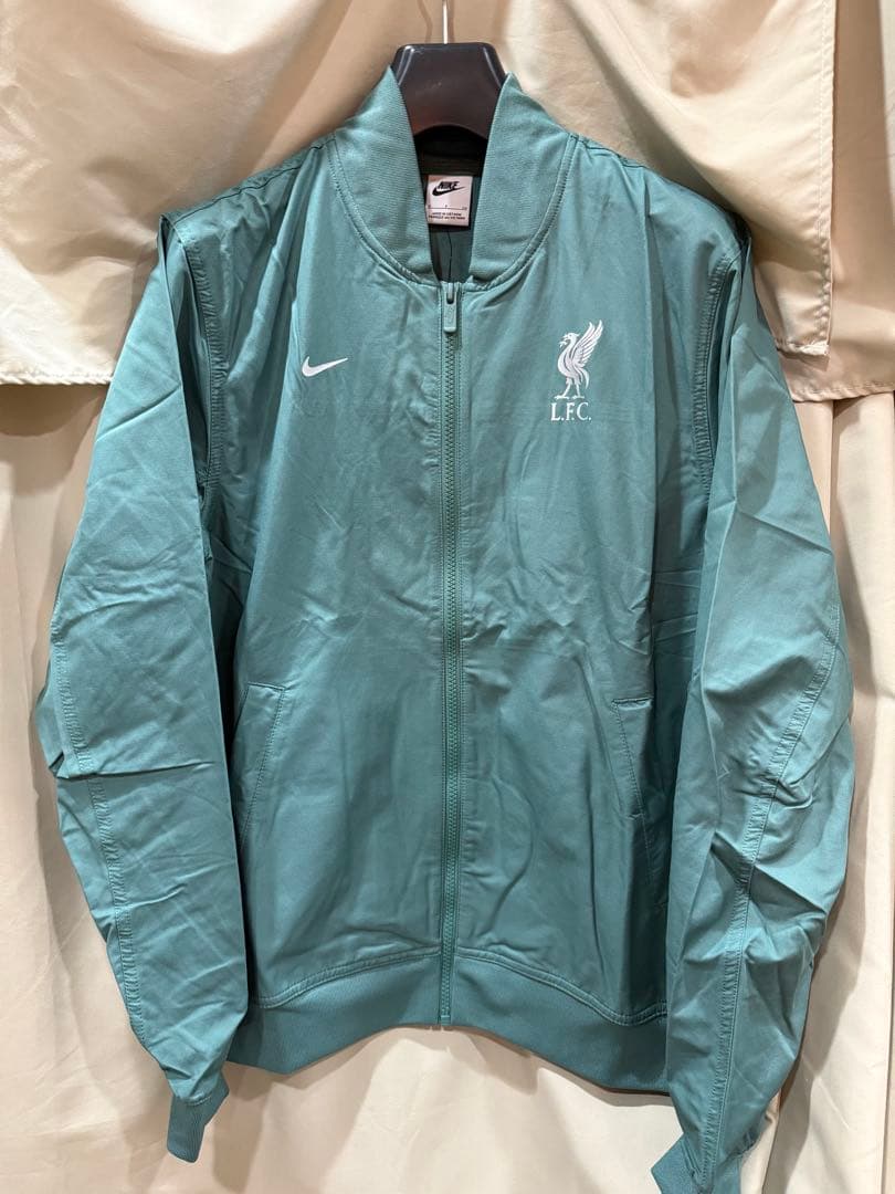【新品】 リバプールFC ボンバージャケット グリーン 24/25 S