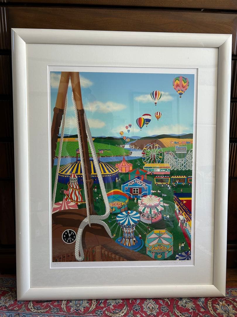 ジャン・デヴィッドソン セリグラフ「It's Carnival Time!