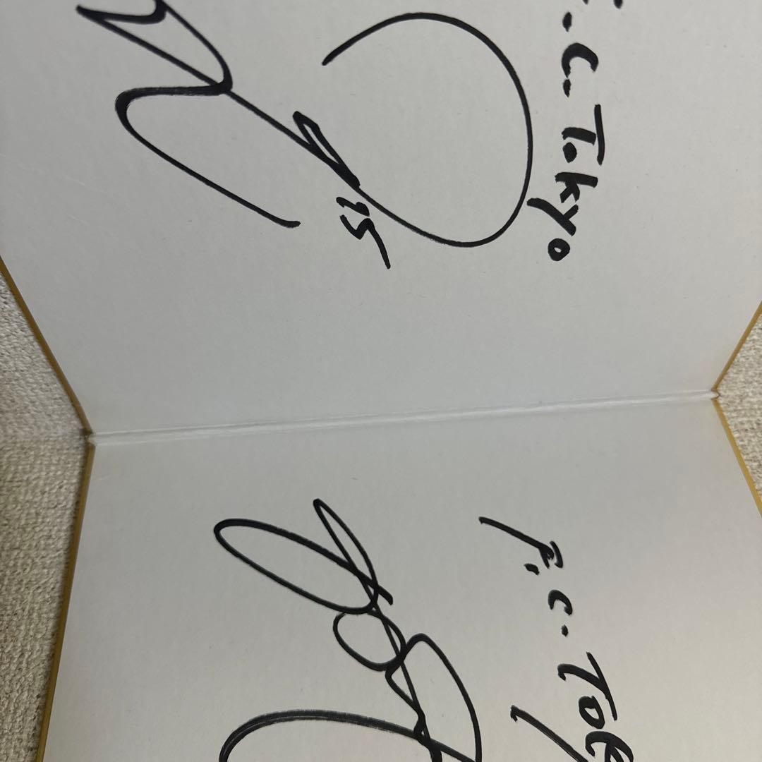 小川諒也選手、太田宏介選手サイン直筆