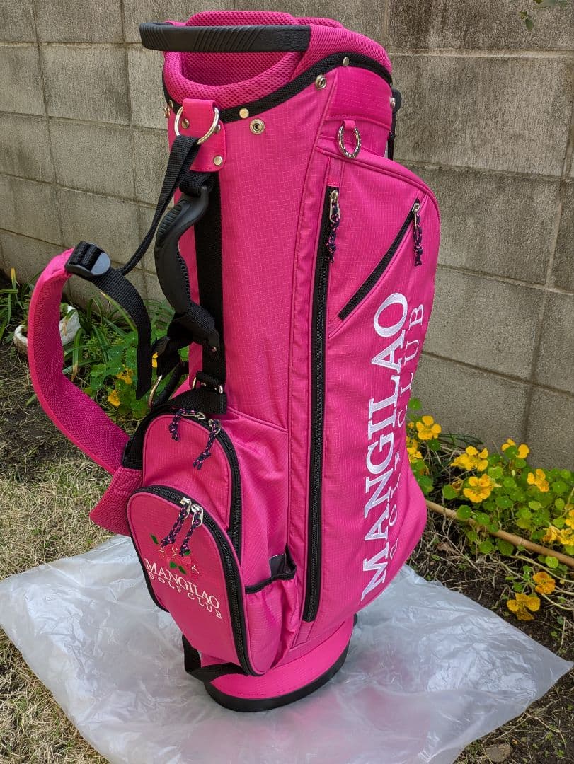 MANGILAO GOLF CLUB ゴルフバッグ　キャディバッグ ピンク