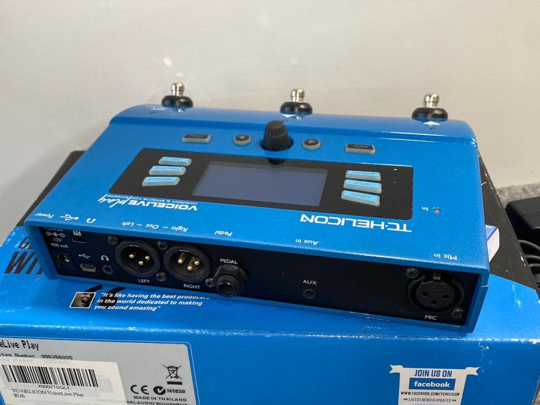TC HELICON VOICELIVE PLAY ボーカル　エフェクター