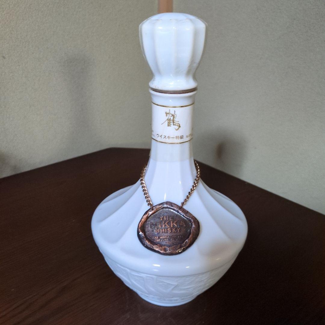 古酒 ニッカ 鶴 特級 760ml 陶器ボトル