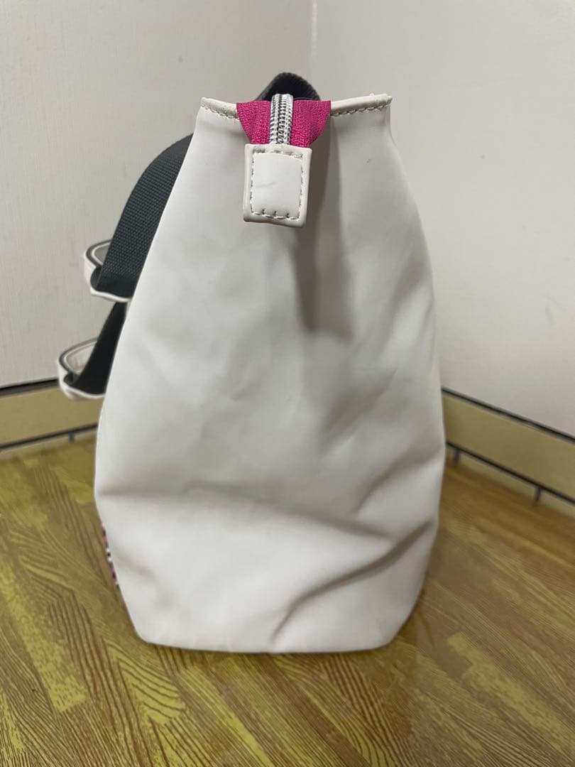 【2点セット】 PING ゴルフトートバッグ&カートバッグ ホワイト/ピンク