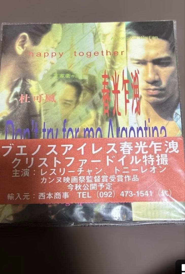 ‼️超希少‼️春光乍洩ブエノスアイレス撮影手記写真集レスリー・チャン/トニー・レオン