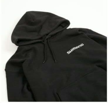 ウェア SHIMANO Big Logo Pullover Hoodie BLACK M