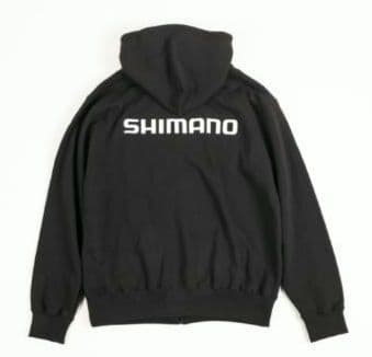 ウェア SHIMANO Big Logo Pullover Hoodie BLACK M