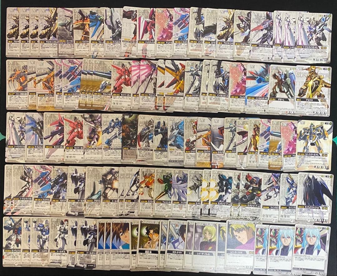 ガンダムウォー　カード 白まとめ売り㉗約3000枚 十字勲章　歌姫の騎士団など