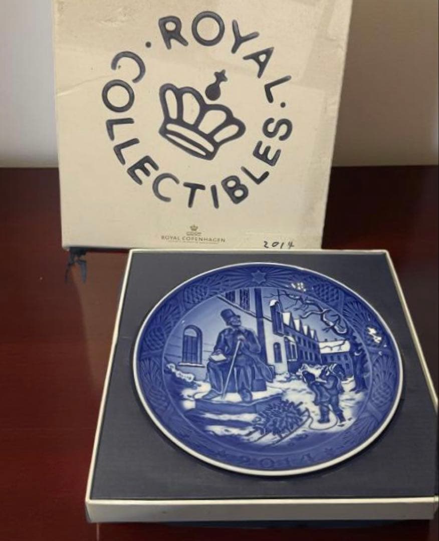 ⚫️ロイヤル コペンハーゲン 2014年イヤープレート 食器 高級