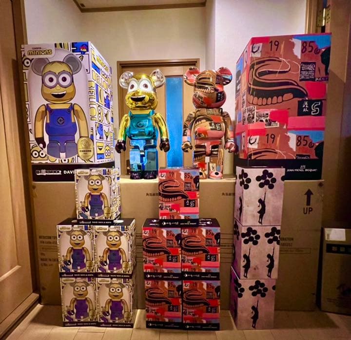 その他 1000% be@rbrick basquiat Andy warhol #2