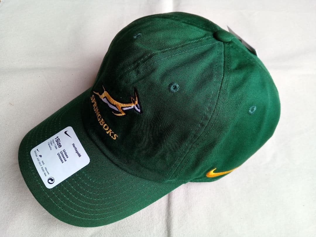 NIKE 南アフリカ スプリングボクス 2023/24年モデルキャップ ラグビー