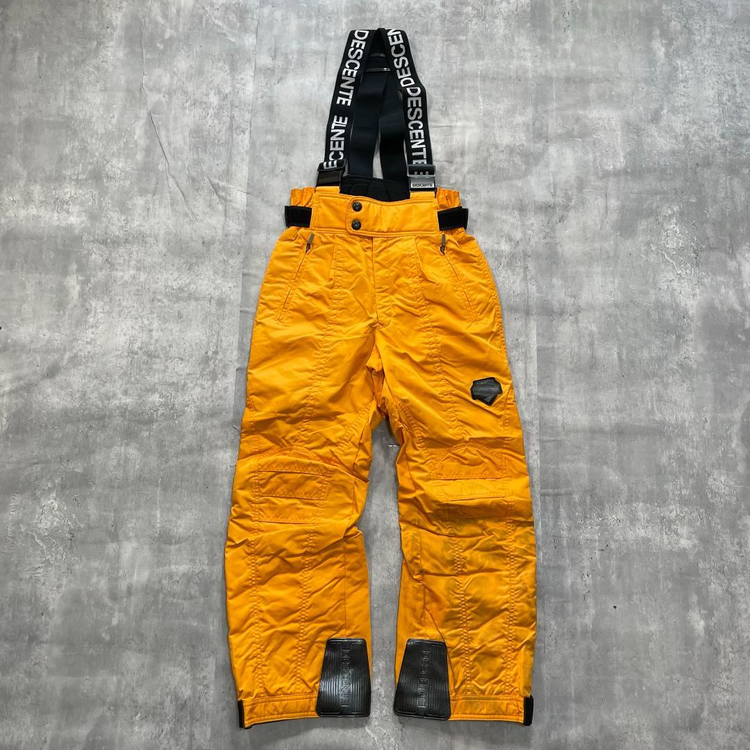 デサント【M/S】セットアップ スキーウェア ダウン サロペット サイバーギア