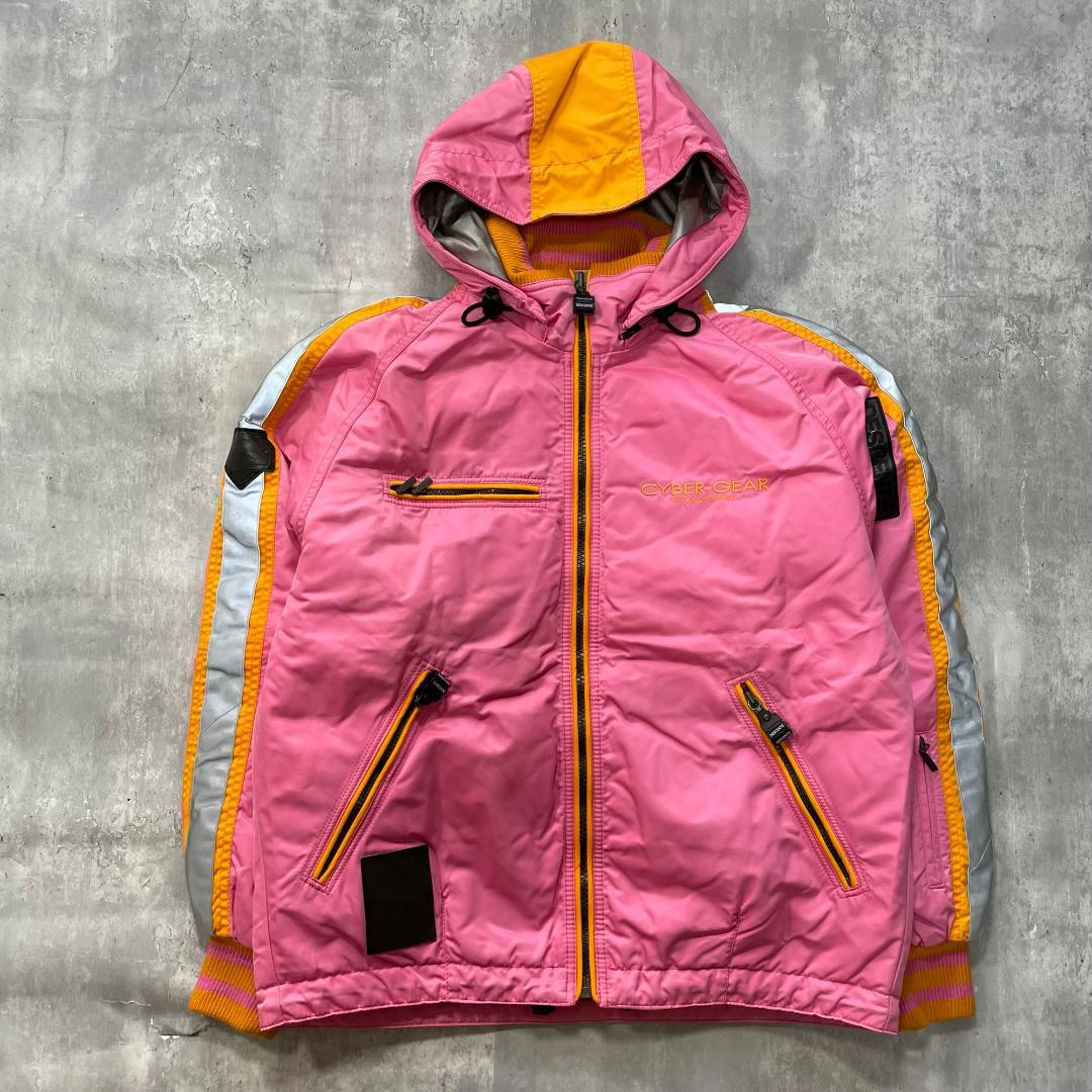 デサント【M/S】セットアップ スキーウェア ダウン サロペット サイバーギア