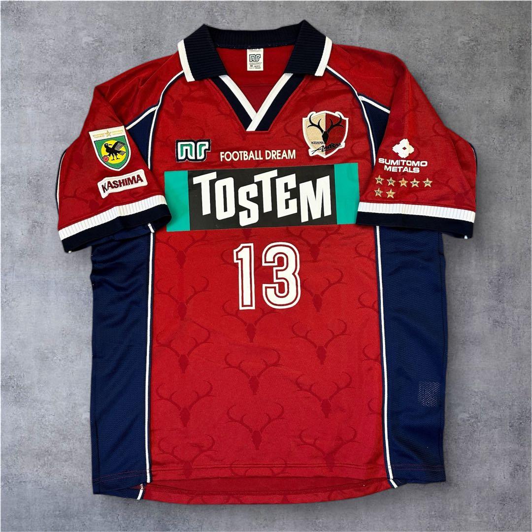 鹿島アントラーズ エネーレ2001シーズンユニフォーム 柳沢敦