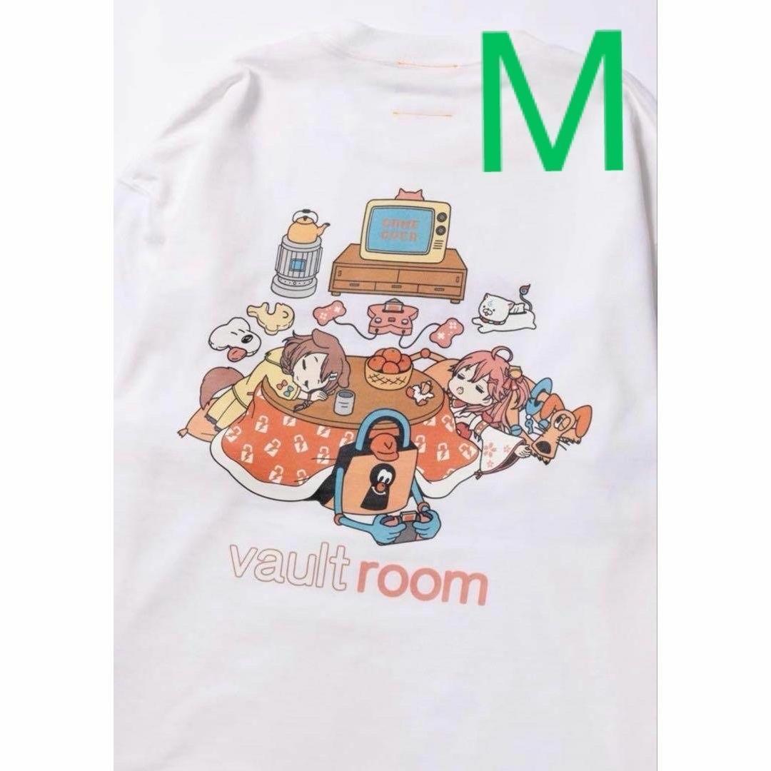 MIKKORONE L/S TEE WHITE vaultroom Mサイズ