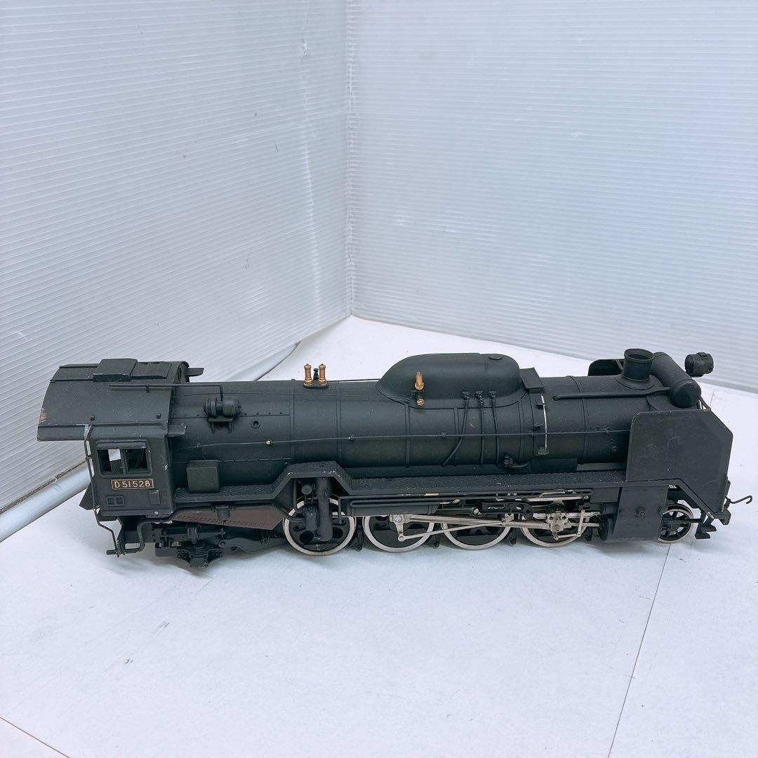 D51 528 蒸気機関車 鉄道模型 大型模型 本体＋テンダー セット ブラック