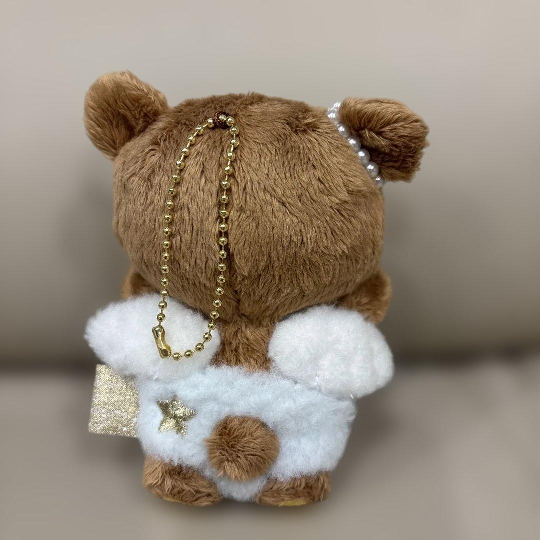 【希少】コリコグのふんわり天使 チャイロイコグマ ぶら下げぬいぐるみ