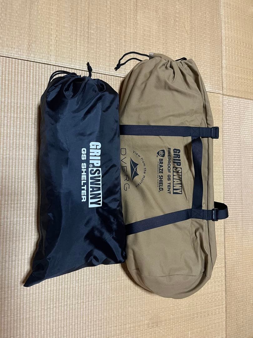 ドベルグ×グリップスワニー ファイヤープルーフGSテント　純正インナー付き
